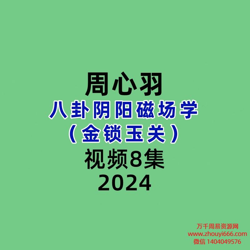 周心羽八卦阴阳磁场学金锁玉关8集视频