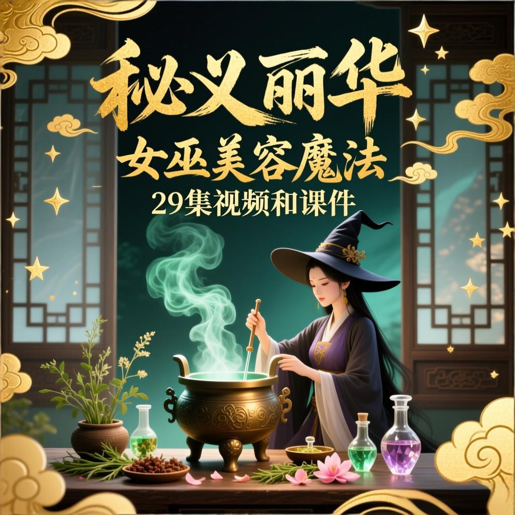 秘义丽华  女巫美‬容魔法 29集视频和课件