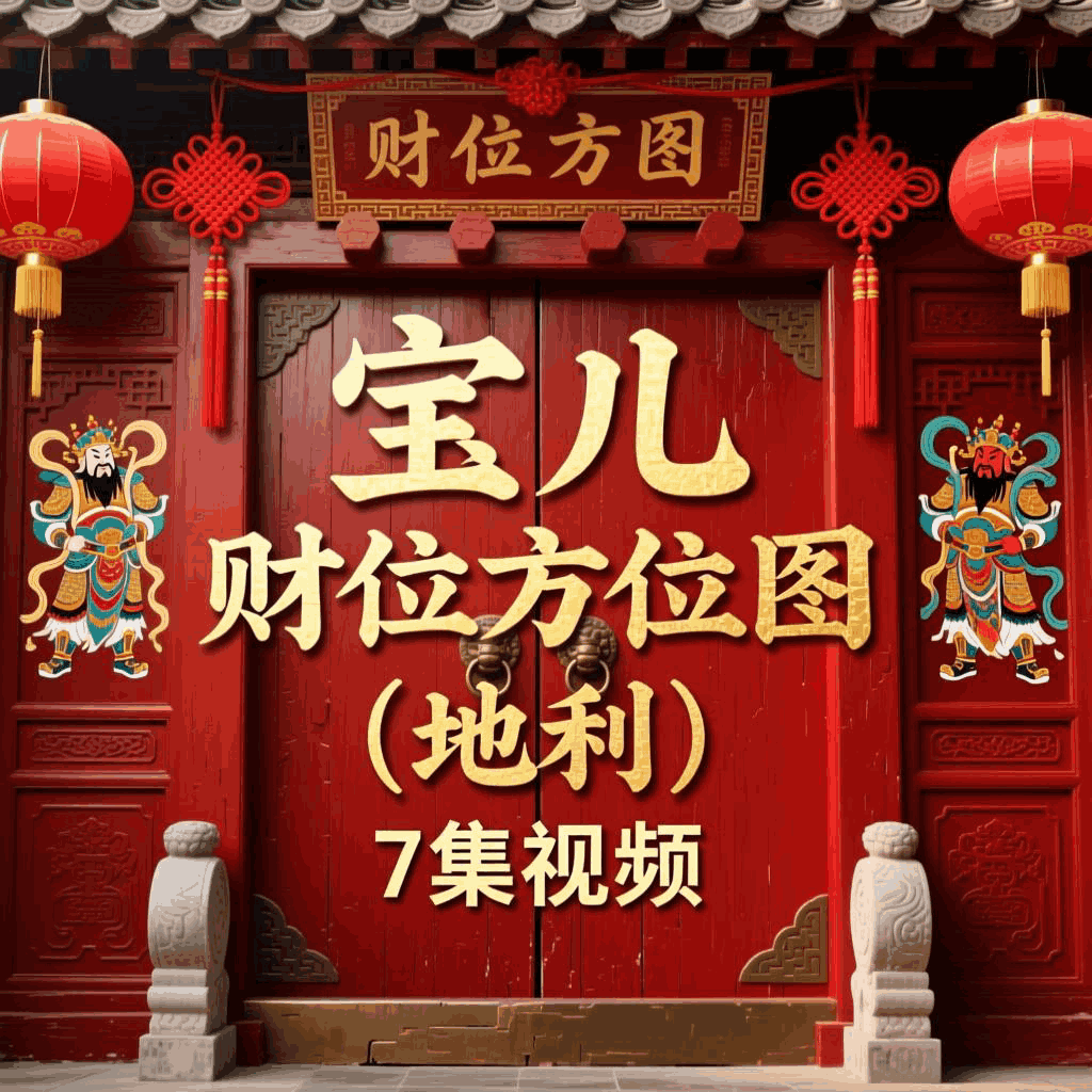 宝儿 财位方位图（地利）7集视频